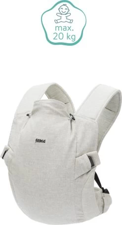 Fillikid Premium Draagzak - 2 In 1 - Ergonomisch - EU Gecertificeerd - Natural Sand - Ontworpen Met Draagconsulent -Kinderwagens Winkel 655x1200 5