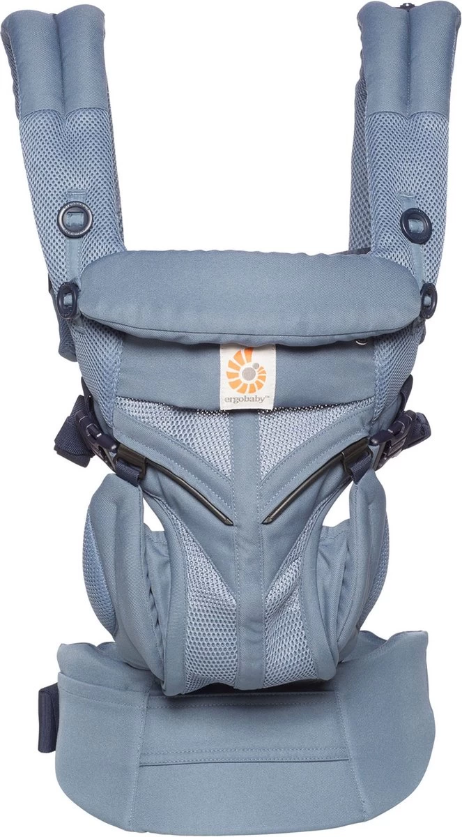 Ergobaby Omni 360 Cool Air Mesh Baby Draagzak - Oxford Blue 8 Ergobaby Omni 360 Cool Air Mesh Baby Draagzak - Oxford Blue - Afbeelding 8