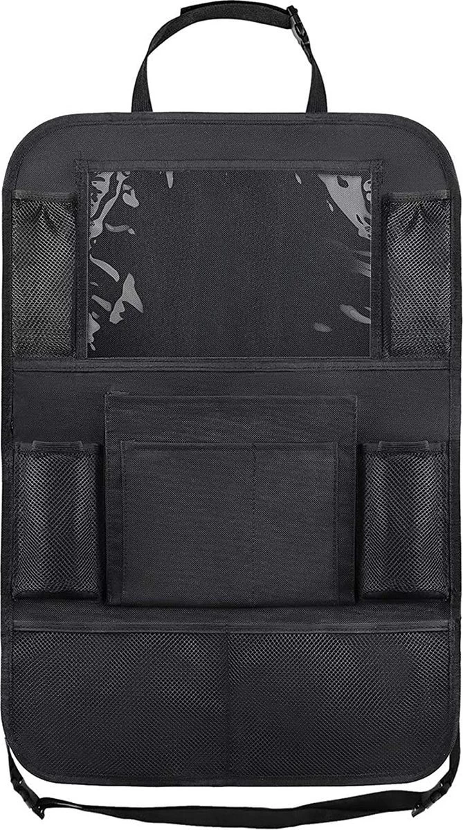 YONO Autostoel Organizer Met Tablet Houder - Auto Stoel Beschermer Achterkant - Bekerhouder En Accessoires Voor Kinderen - 2 Stuks 5 YONO Autostoel Organizer Met Tablet Houder - Auto Stoel Beschermer Achterkant - Bekerhouder En Accessoires Voor Kinderen - 2 Stuks - Afbeelding 5