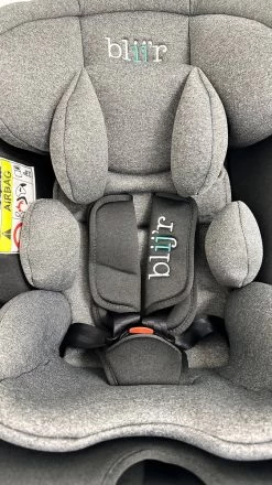 Blij'r Maja - Autostoel Met IsoFix - Groep 0-1-2-3 Autostoel Voor Kinderen Van 0 Tot 12 Jaar - Donker- Lichtgrijs -Kinderwagens Winkel 674x1200
