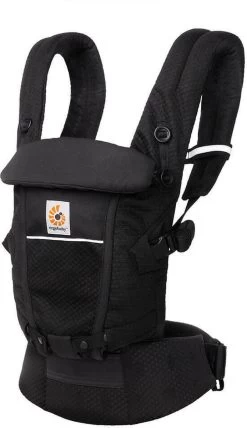 Ergobaby Draagzak Adapt - Soft Flex Mesh - Onyx Black