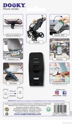Dooky Telefoonhouder Smartphone Telefoon Houder 360* Rotatie Universeel Kinderwagen Fiets Zwart 22 Dooky Telefoonhouder Smartphone Telefoon Houder 360* Rotatie Universeel Kinderwagen Fiets Zwart -Kinderwagens Winkel 701x1200 1
