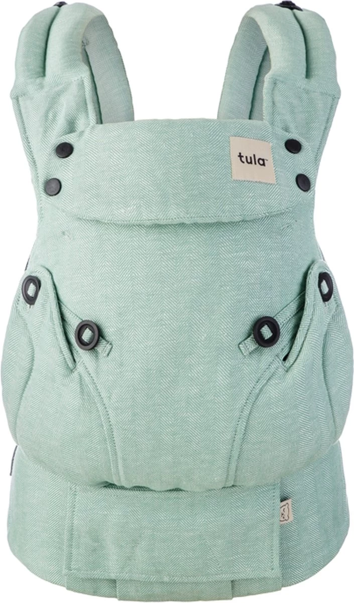 Tula Explore Draagzak Linen Eucalyptus - Ergonomische Draagzak Baby Vanaf Geboorte (maat 56) 1 Tula Explore Draagzak Linen Eucalyptus - Ergonomische Draagzak Baby Vanaf Geboorte (maat 56)