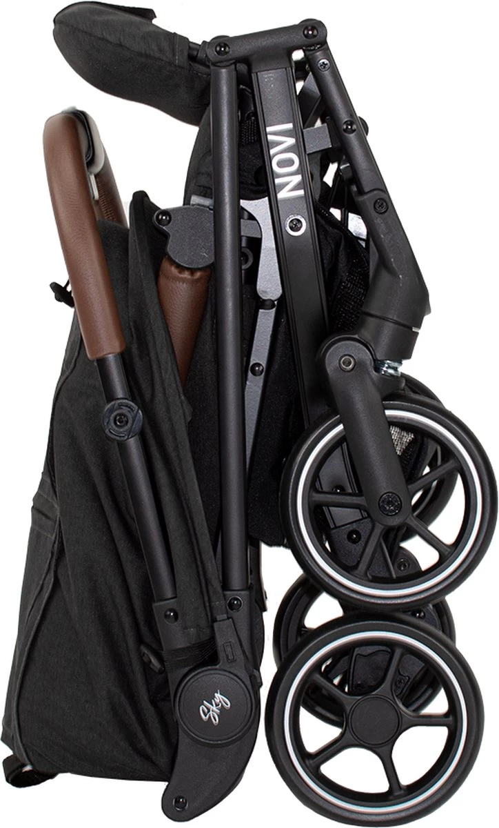 Buggy Novi Baby® Sky Black Melange 3 Buggy Novi Baby® Sky Black Melange - Afbeelding 3