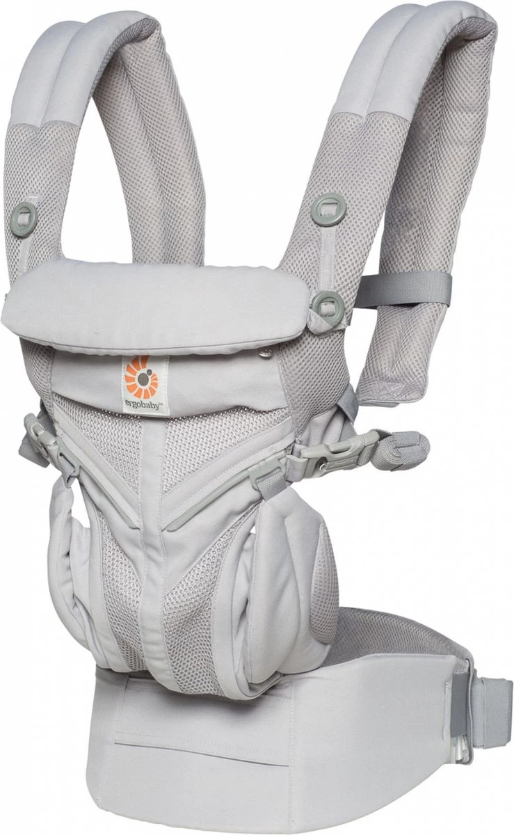 Ergobaby Omni 360 Cool Air Mesh Draagzak Baby - Pearl Grey 6 Ergobaby Omni 360 Cool Air Mesh Draagzak Baby - Pearl Grey - Afbeelding 6