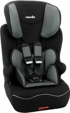 Nania - Racer ISOFIX - Meegroei Autostoel Groep 1 2 3 - Van 9 Tot 36 Kg - Donkergrijs -Kinderwagens Winkel 752x1200 1
