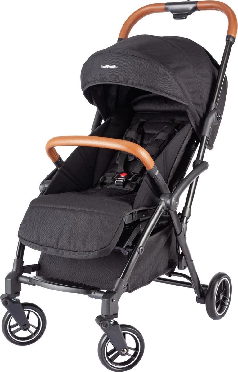 Born Lucky Buggy / Plooibuggy Suv - Compact - Omkeerbare Zitting - Zwart 1 Born Lucky Buggy / Plooibuggy Suv - Compact - Omkeerbare Zitting - Zwart