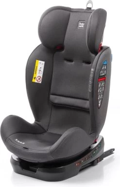 Babyauto Biro D FIX Black/grey Group 0+ 1 2 3 - 0-36 Kg - Isofix -Kinderwagens Winkel 768x1200