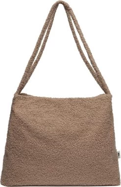 Jollein Luiertas Shopper 34x43cm Boucle - Biscuit