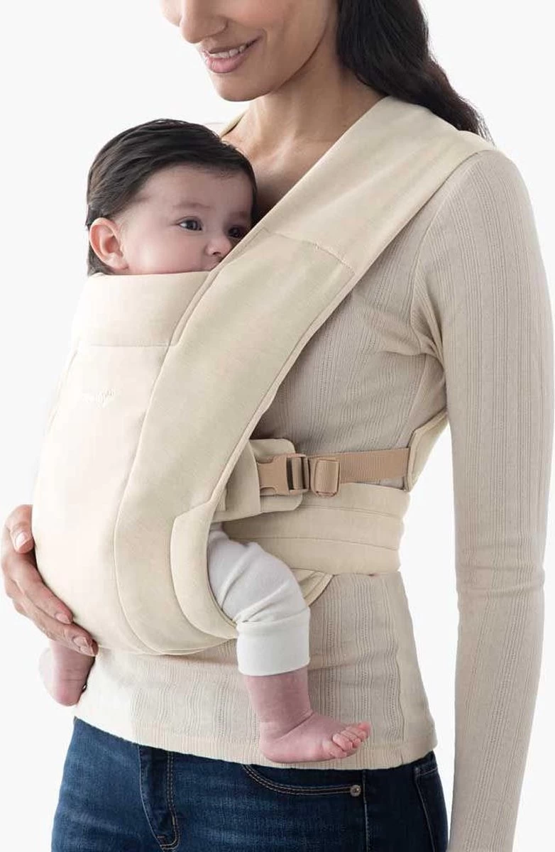 Ergobaby Embrace Babydraagzak - Cream - Ergonomisch Vanaf Geboorte 1 Ergobaby Embrace Babydraagzak - Cream - Ergonomisch Vanaf Geboorte