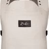 ROOKIE Baby Premium Draagzak- Design Buikdrager - Comfortabel En Ergonomisch - Pasgeboren Babydrager - Peuterdrager - Biologisch Katoen - Super Zacht - Unisex: Voor Mama En Papa (Beige)