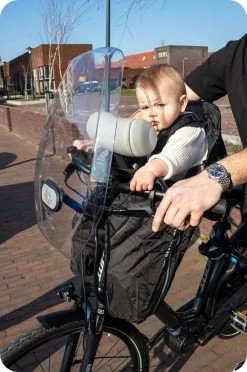 Deryan Bike-a-way Fietsstoeltje Voor - Fiets Regenhoes - Warme Jas En Windbreaker + Regenponcho - Bobike & Yepp -Kinderwagens Winkel 796x1200 6