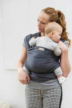 Babylonia - Tricot-Slen Organic - Draagdoek Baby - Silver Blue -Kinderwagens Winkel 798x1200 14