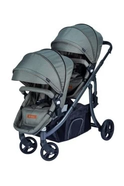 X Adventure Duo Kinderwagen / Tweeling Kinderwagen – Emerald Green -Kinderwagens Winkel 799x1200 47