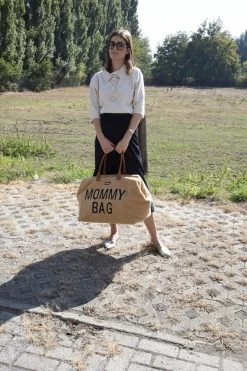 Childhome Mommy Bag Groot - Teddy - Beige -Kinderwagens Winkel 799x1200 69