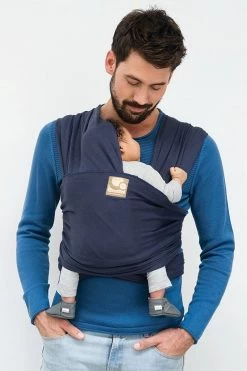 Babylonia Draagdoek - Tricot-Slen - Jeansblauw -Kinderwagens Winkel 799x1200 86