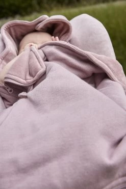 Meyco Voetenzak Knit Basic - Lilac -Kinderwagens Winkel 800x1200 133