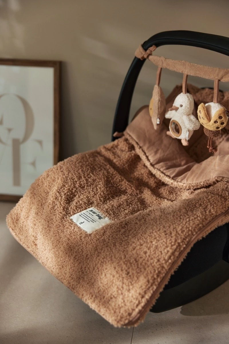 Jollein Voetenzak Voor Autstoel & Kinderwagen Boucle - Biscuit 4 Jollein Voetenzak Voor Autstoel & Kinderwagen Boucle - Biscuit - Afbeelding 4