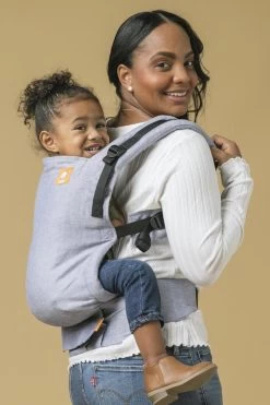 Tula Free To Grow - Draagzak Baby - Linen Rain - Ergonomisch Vanaf Geboorte -Kinderwagens Winkel 800x1200 168