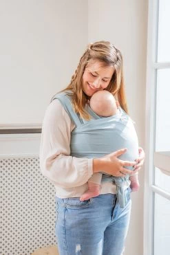 Babylonia - Tricot-Slen Organic - Draagdoek Baby - Silver Blue -Kinderwagens Winkel 800x1200 216