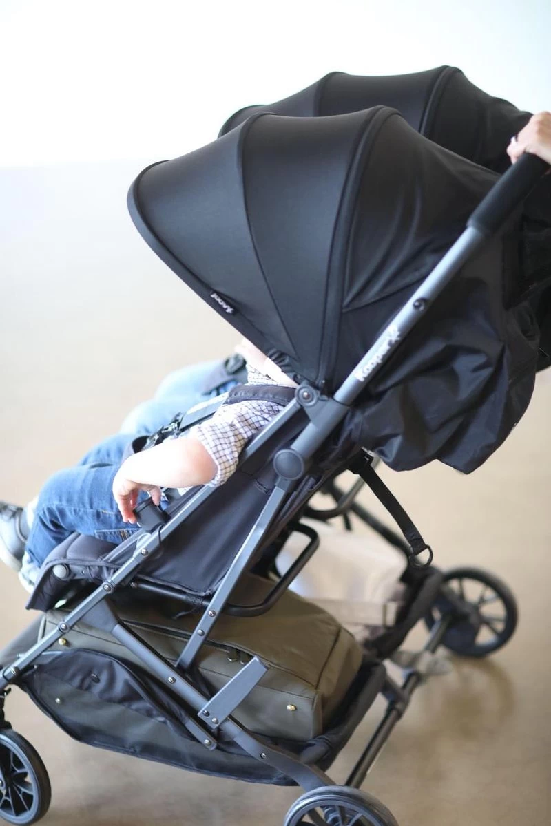 Joovy Kooper X2 Dubbele Buggy - Antraciet - Duo Buggy 7 Joovy Kooper X2 Dubbele Buggy - Antraciet - Duo Buggy - Afbeelding 7