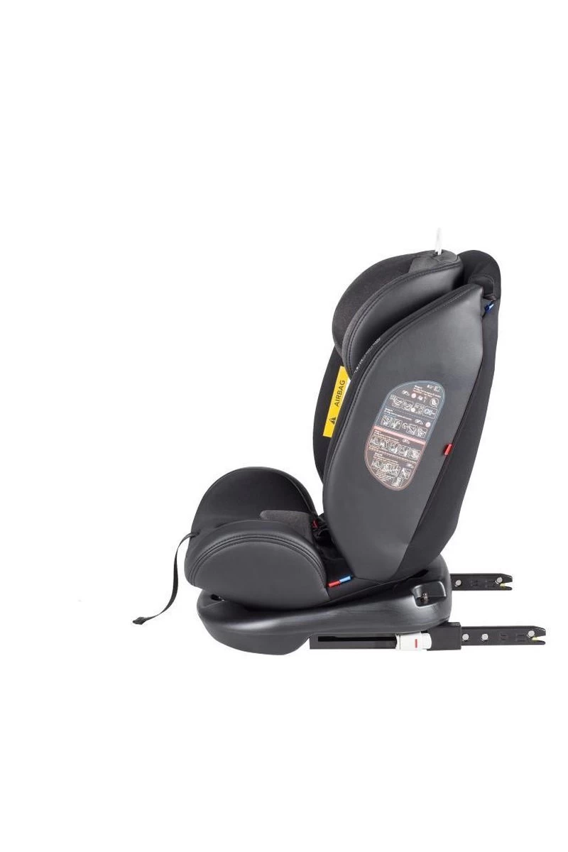 X Adventure Quickfix Meegroei Autostoel Groep 0/1/2/3 - 360 Graden Draaibaar - Grijs 2 X Adventure Quickfix Meegroei Autostoel Groep 0/1/2/3 - 360 Graden Draaibaar - Grijs - Afbeelding 2