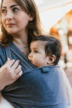 Baby Garden Draagdoek Grijs - Ergonomisch - Original - Inclusief Slabbetje -Kinderwagens Winkel 801x1200 38