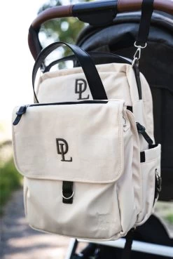 Deryan Luiertas Rugzak Met Verschoonmatje - Inclusief Flessenwarmhouder - Kinderwagenhaken En Isoleervak - Cream -Kinderwagens Winkel 804x1200 10