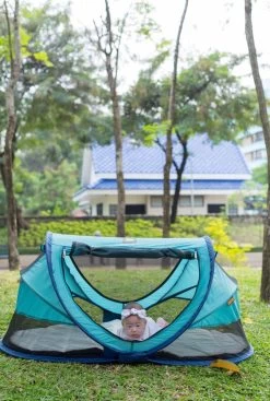 Deryan Peuter Luxe Campingbedje – Inclusief Zelfopblaasbare Matras - Ocean -Kinderwagens Winkel 807x1200 3