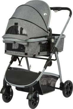 Bebeconfort Hello 2-in-1 Kinderwagen - Inclusief Reiswieg - Black Chic -Kinderwagens Winkel 808x1200 6