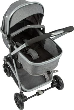 Bebeconfort Hello 2-in-1 Kinderwagen - Inclusief Reiswieg - Black Chic -Kinderwagens Winkel 809x1200 6