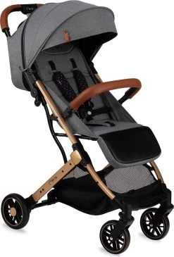 MoMi Wandelwagen - Compacte Lichtgewicht Buggy - Estelle - Gray-Gold (geschikt Van 6mnd - 15kg) 35 MoMi Wandelwagen - Compacte Lichtgewicht Buggy - Estelle - Gray-Gold (geschikt Van 6mnd - 15kg) -Kinderwagens Winkel 812x1200 10