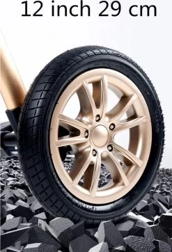 Merkloos Kinderwagen 3-in-1 – Luxe Kinderwagen - Buggy – Wandelwagen - Multifunctioneel – Opklapbaar – Incl Autostoel – Blauw -Kinderwagens Winkel 818x1200 7