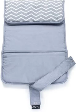 Napper Verschoonmatje - Silver Grey -Kinderwagens Winkel 820x1200 8