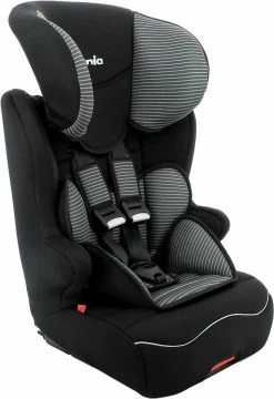 Nania - Racer ISOFIX - Meegroei Autostoel Groep 1 2 3 - Van 9 Tot 36 Kg - Donkergrijs -Kinderwagens Winkel 823x1200 1