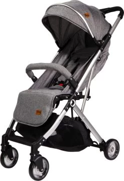 Ding Vivo Wandelwagen - Grijs/Zilver - Inklapbare Buggy - Inclusief Boodschappenmandje En Zonnekap 20 Ding Vivo Wandelwagen - Grijs/Zilver - Inklapbare Buggy - Inclusief Boodschappenmandje En Zonnekap -Kinderwagens Winkel 826x1200