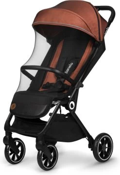 Lionelo Buggy Cloe - Kinderwagen Premium + - Tot 22 Kg - Verstelbare Rugleuning - 5-punts Veiligheidsgordels - Grote Zwenkwielen - Klamboe - Bekerhouder - Lichtgewicht - Compact - Waterdicht -Kinderwagens Winkel 828x1200 1