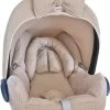 Wazzhappening - Maxi Cosi Hoes Set Bobbie - Karamel - Wafel - Badstof - Autostoelhoes