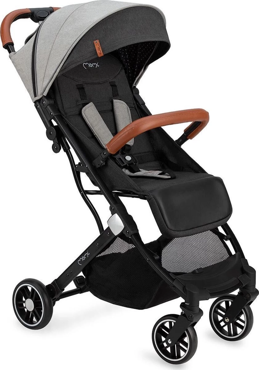 MoMi Wandelwagen Estelle - Grey 6 MoMi Wandelwagen Estelle - Grey - Afbeelding 6