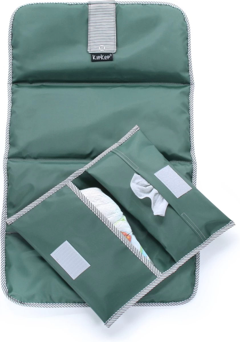 KipKep Napper Combi Verschonings-set - Uit Gerecyclede Materialen - Calming Green 8 KipKep Napper Combi Verschonings-set - Uit Gerecyclede Materialen - Calming Green - Afbeelding 8