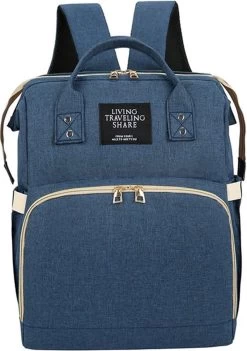 Product Plaza - Luier- En Verzorgingstas - Baby Rug Tas Met Bed - Reis Rugzak - Grote Capaciteit - Jongens En Meisjes - Grijs - Luier Tas - Verzorgingstas Baby - Uitschuifbaar Verschoon/ Slaap Bedje – Multifunctionele Rugzak 0-1 Jaar – -Kinderwagens Winkel 844x1200 8