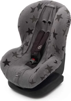 Dooky Seat Cover Groep 1 Autostoel Hoes Grey Star -Kinderwagens Winkel 845x1200 1