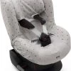Dooky Seat Cover Groep 1 Autostoel Hoes Light Grey Crowns