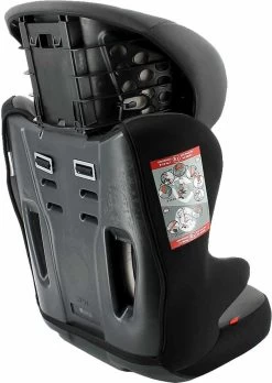 Nania RACER ECO - Meegroei Autostoel Groep 1/2/3 - Van 9 Tot 36 Kg - Zwart Autostoeltje -Kinderwagens Winkel 851x1200 4