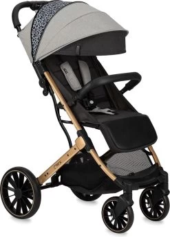 MoMi Wandelwagen - Compacte Lichtgewicht Buggy - Estelle Dakar Met XXL Wielen & Zonnekap - Leopard - Grijs-Goud (geschikt Van 6mnd - 22kg) -Kinderwagens Winkel 860x1200 2