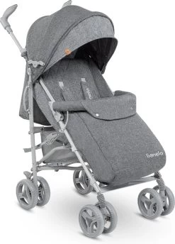 Lionelo Irma - Buggy - Wandelwagen- Lichte 7kg - Tot 15 Kg - Geveerde Wielen - 360° - Tot 5 Jaar - Opbergmand - Verstelbare Handgreep - Snel Inklapsysteem - Compact Formaat -Kinderwagens Winkel 861x1200 2