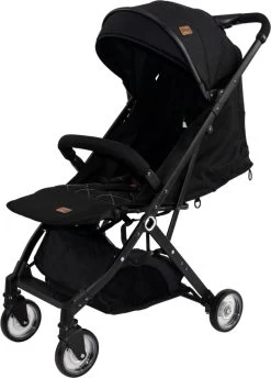 Ding Vivo Wandelwagen - Zwart - Inklapbare Buggy - Inclusief Boodschappenmandje En Zonnekap -Kinderwagens Winkel 862x1200 3