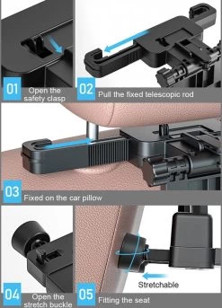 Multifunctionele Auto Tafel Voor Laptop Achterbank Snacks Fast Food Eetbak Drinken Computer Stoel Eettafel Beker Hoofdsteun Houder Klaptafel Stand Voor Telefoon & Tablet IPad 24 Multifunctionele Auto Tafel Voor Laptop Achterbank Snacks Fast Food Eetbak Drinken Computer Stoel Eettafel Beker Hoofdsteun Houder Klaptafel Stand Voor Telefoon & Tablet IPad -Kinderwagens Winkel 864x1200
