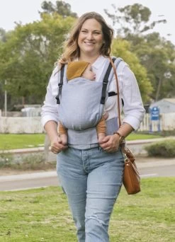 Tula Free To Grow - Draagzak Baby - Linen Rain - Ergonomisch Vanaf Geboorte -Kinderwagens Winkel 866x1200 6