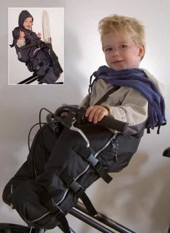 Deryan Bike-a-way Fietsstoeltje Voor - Fiets Regenhoes - Warme Jas En Windbreaker + Regenponcho - Bobike & Yepp -Kinderwagens Winkel 880x1200 11